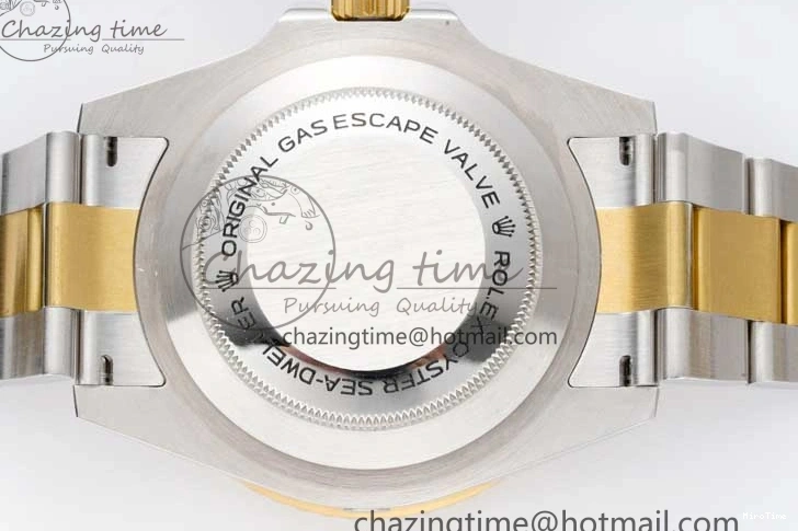 MiroTime 0202 Lightweight Sea-Dweller 126603 APF Best Edition Black Dial on SS YG Bracelet VR 2035